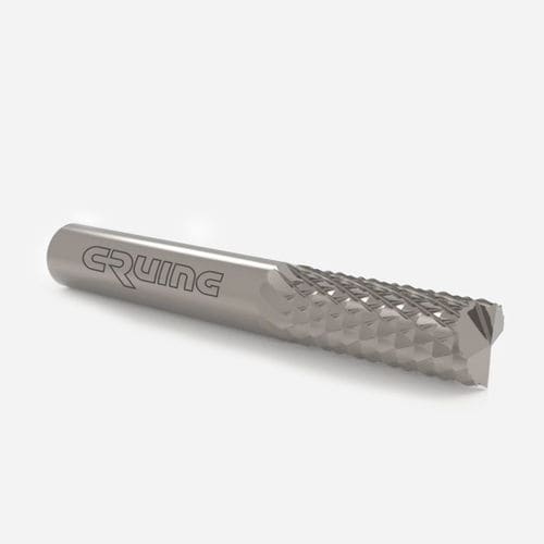 Fresa carburo solido - AM400 series - Cruing Italy srl - di sbavatura / per contornare / per compositi