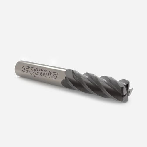 Fresa a raggio - AM55 series - Cruing Italy srl - toroidale / carburo solido / per scanalare