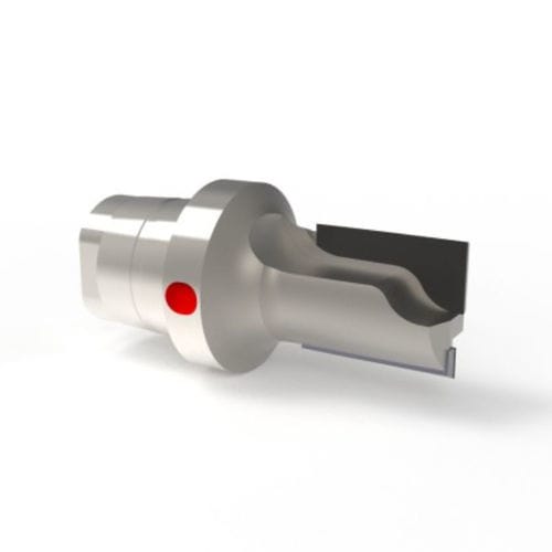 Fresa a inserti - AES4 series - Cruing Italy srl - PCD / per macchine CNC / di alta precisione