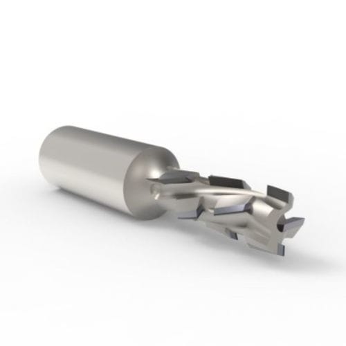 Fresa integrale - MACH 2.3 AEH2 - Cruing Italy srl - a gambo cilindrico / per macchine CNC / a 4 denti
