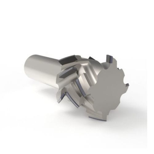 Fresa a inserti - DP440S0 series - Cruing Italy srl - a copiare / per contornare / di angolo