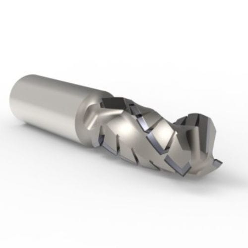 Fresa a inserti - Mach 3 EVO Pos - Cruing Italy srl - per contornare / a immersione / PCD