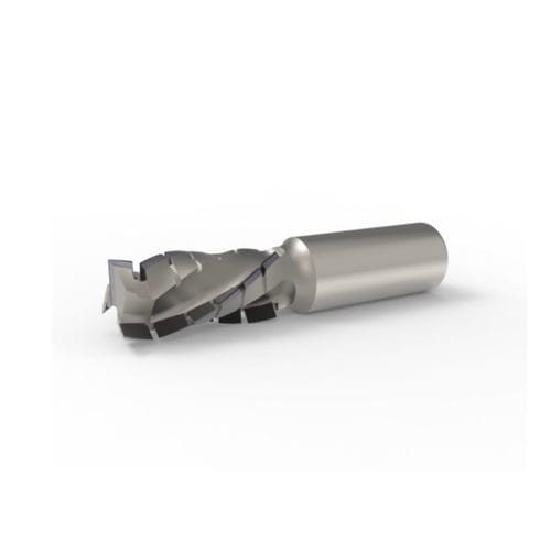 Fresa a inserti - Mach 3 EVO Neg - Cruing Italy srl - per contornare / a immersione / PCD