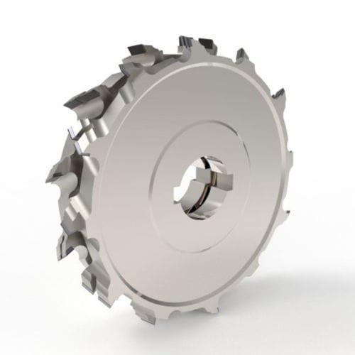 Fresa a inserti - DSA30 series - Cruing Italy srl - di angolo / di giunzione / PCD