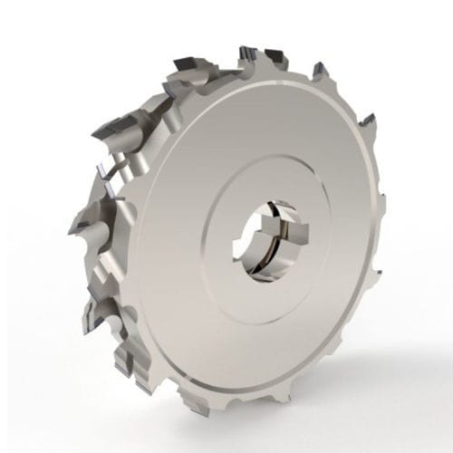 Fresa a inserti - DSA 45° - Cruing Italy srl - di angolo / di giunzione / PCD