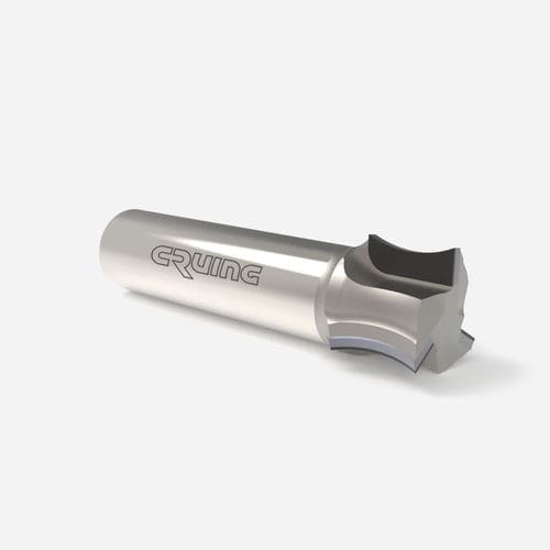 Fresa a raggio - DPSC3 - Cruing Italy srl - integrale / a immersione / PCD