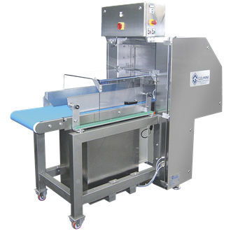 Cubettatrice per formaggi - ONICE - Gelmini - con nastro di alimentazione / automatica