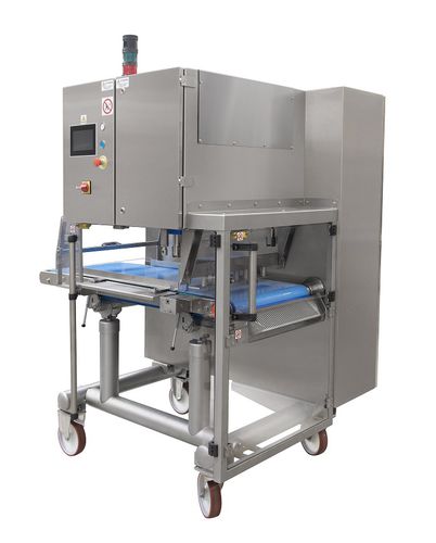Cubettatrice per formaggi - ARES - Gelmini - compatta / con nastro di alimentazione