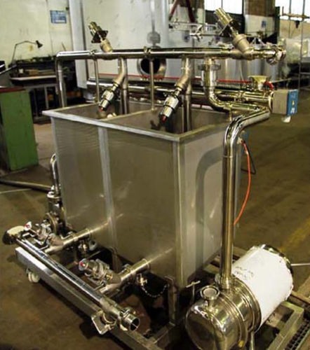 Unità cleaning-in-place per l'industria agroalimentare - Sordi SRL - in acciaio inossidabile