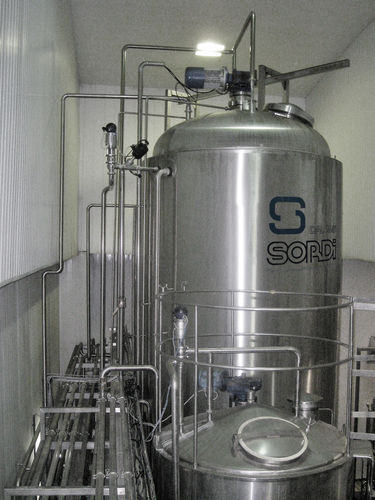 Serbatoio asettico - Sordi SRL - di stoccaggio / di sterilizzazione / per prodotti alimentari