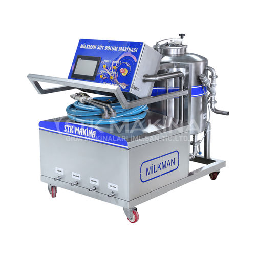 Riempitrice per latticini - STK Makina - per l'industria agroalimentare / elettromagnetica / controllata da PLC