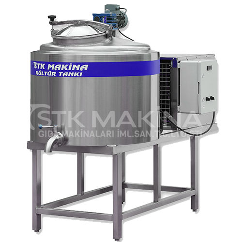 Serbatoio di produzione - STK Makina - per latte / verticale