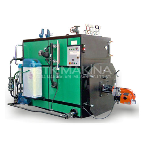 Generatore di vapore a gas naturale - STK Makina - a olio combustible / a combustibile solido