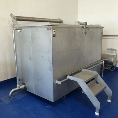 Macchina di lavaggio automatica - CHALON MEGARD - per l'industria agroalimentare / con risciacquo / con disinfezione