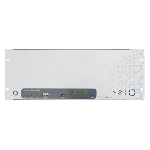 Server Network Time Protocol Grandmaster - DTS 4210  - MOBATIME Swiss Time Systems - NTP / PTP / IEEE1588