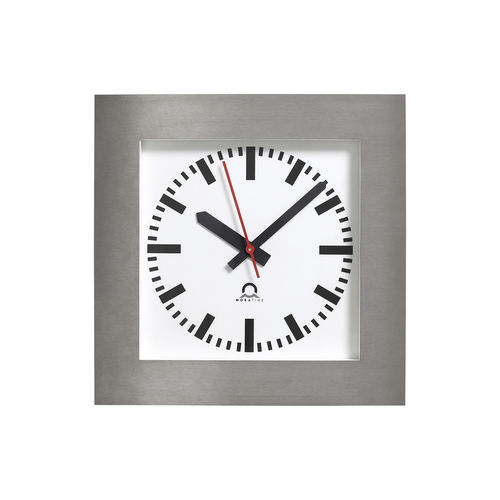 Orologio sincronizzato - SLH-OP - MOBATIME Swiss Time Systems - da interno / con scatola in acciaio inossidabile / NTP