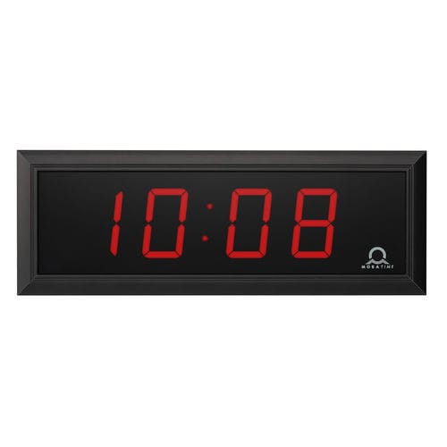 Orologio sincronizzato - DC series - MOBATIME Swiss Time Systems - GPS / radio DCF77 / a doppia faccia