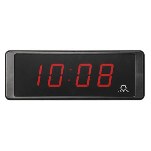 Orologio sincronizzato - ECO-DC series - MOBATIME Swiss Time Systems - LED / da interno / digitale