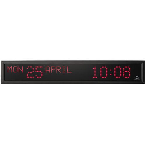 Orologio sincronizzato - DK series - MOBATIME Swiss Time Systems - calendario / GPS / radio DCF77