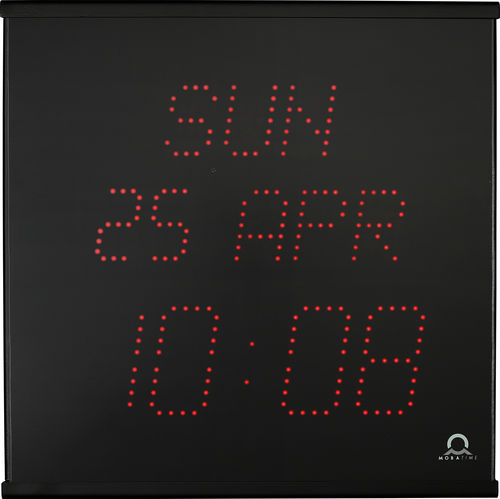 Orologio sincronizzato - ECO-M-DK series - MOBATIME Swiss Time Systems - calendario / GPS / radio DCF77