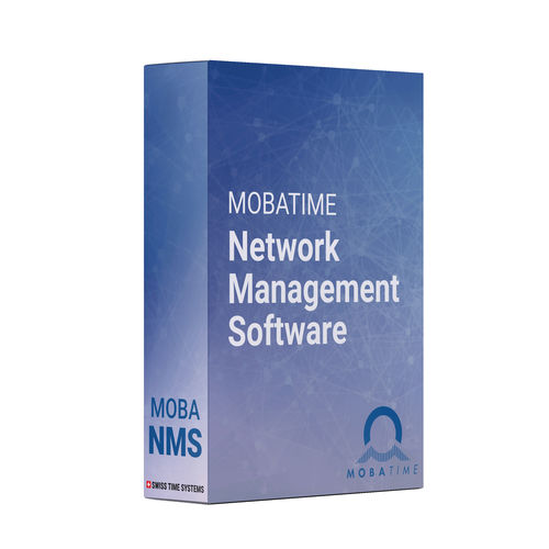 Software di gestione e configuraziona di rete - MOBA-NMS - MOBATIME Swiss Time Systems - per orologio / per time server / Windows