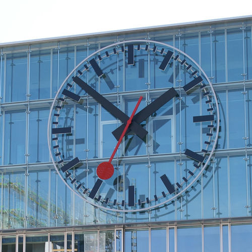 Orologio grande formato - MOBATIME Swiss Time Systems - sincronizzato / NTP / GPS