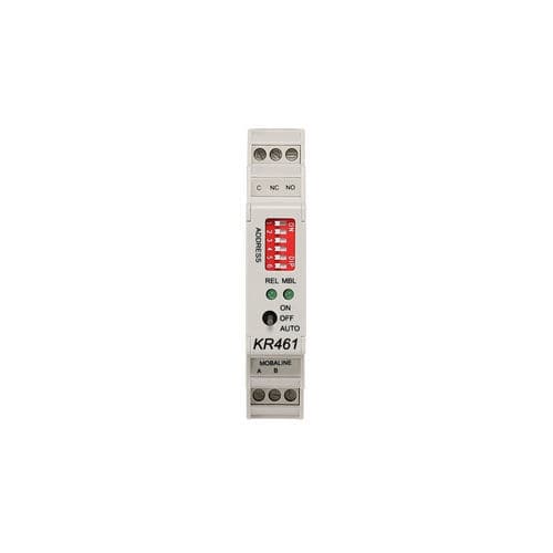 Modulo relè di commutazione - MOBALine Switch Relay KR461 - MOBATIME Swiss Time Systems - per montaggio su guida DIN