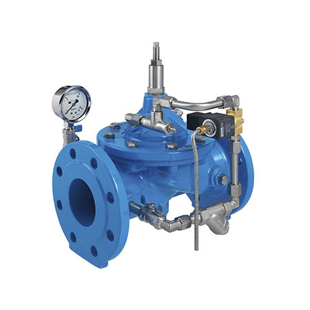 Valvola a membrana - 1700 series - Hawido AG - a comando elettrico / a comando idraulico / per controllo di flusso