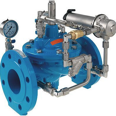 Valvola a membrana - 1500 series - Hawido AG - a comando idraulico / di riduzione di pressione / per acqua