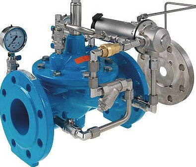 Valvola a membrana - 1300 series - Hawido AG - a comando idraulico / per controllo di flusso / per acqua