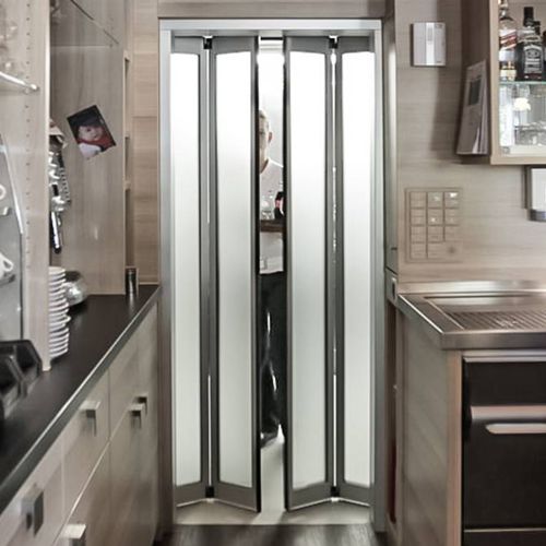 Porta a libro - FFM - Gilgen Door Systems AG - in vetro / da esterno / automatica