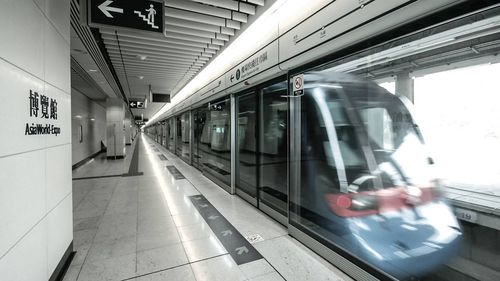 Porta scorrevole - PSD-F - Gilgen Door Systems AG - di sicurezza per accesso treni / per marciapiede di stazione / automatica