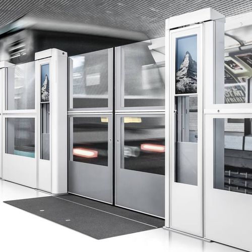 Porta di sicurezza per accesso treni - PSD-H  - Gilgen Door Systems AG - battente / scorrevole / vetrata