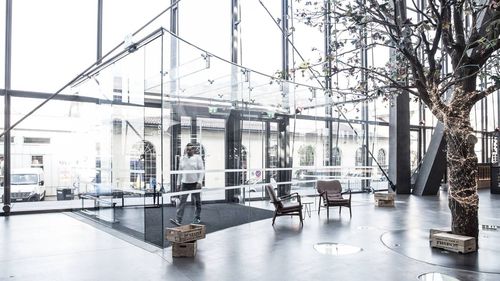 Porta scorrevole - Frameless - Gilgen Door Systems AG - in vetro / per interno / automatica