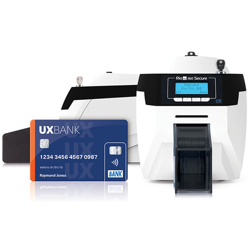 Stampante a sublimazione del colore - Rio Pro 360 Secure - Magicard - da ufficio / industriale