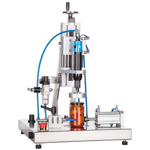 Incapsulatrice pneumatica - Frigojollinox s.r.l. - semiautomatica / per contenitori in vetro / per capsula Twist