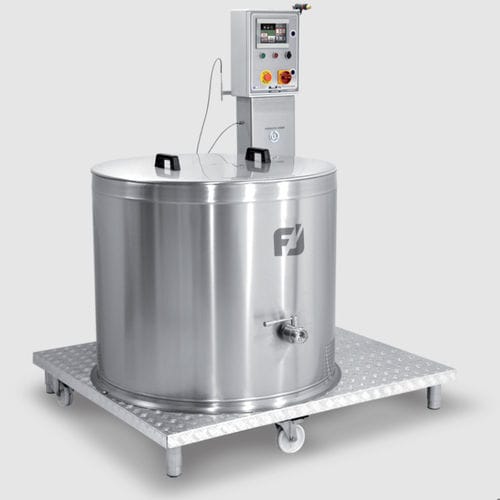 Pastorizzatore e sterilizzatore a vapore - PBG300 - Frigojollinox s.r.l. - per succo di frutta / per passata di pomodoro / per l'industria delle bevande
