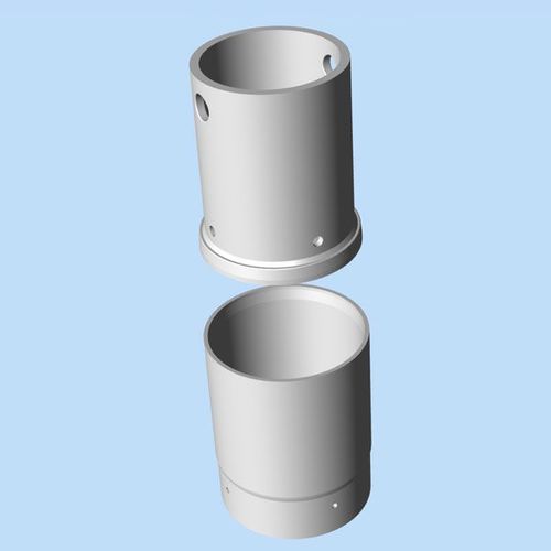 Stampo alimentare per formaggi - edam - Laude – A Tetra Pak company - rotondo / verticale / a una cavità