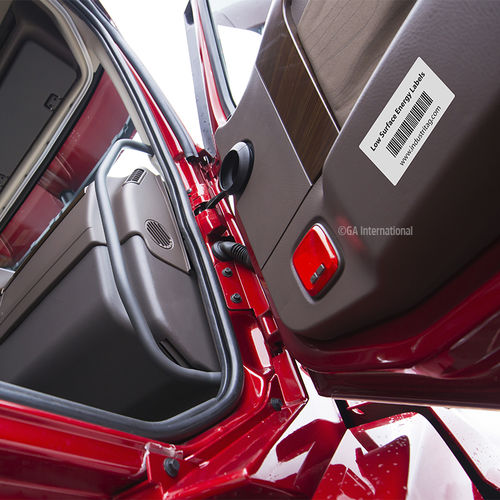 Etichetta a trasferimento termico - ZPRF - GA International - IndustriTAG - impermeabile / autoadesiva / in plastica