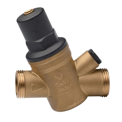Regolatore e riduttore di pressione per acqua - 300302 series - Rubinetterie Bresciane - a membrana / in ottone / in acciaio inossidabile