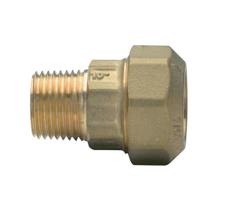 Raccordo idraulico - 560000 series - Rubinetterie Bresciane - per gas / filettato / ad anello