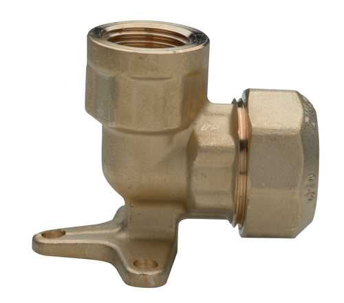 Raccordo idraulico - 562000 series - Rubinetterie Bresciane - per gas / filettato / ad anello