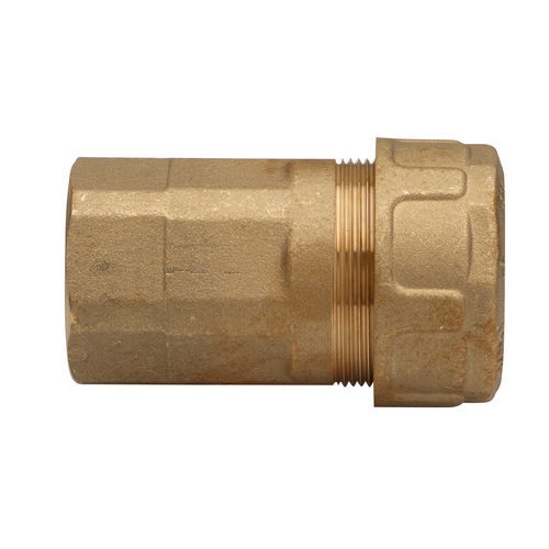 Raccordo idraulico - 5F0100 series - Rubinetterie Bresciane - per gas / a compressione / in ottone