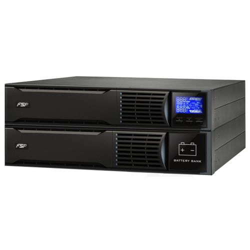 UPS a doppia conversione - Champ RM 6k/10k - FSP Technology Inc. - monofase / con display LCD / Mode Eco