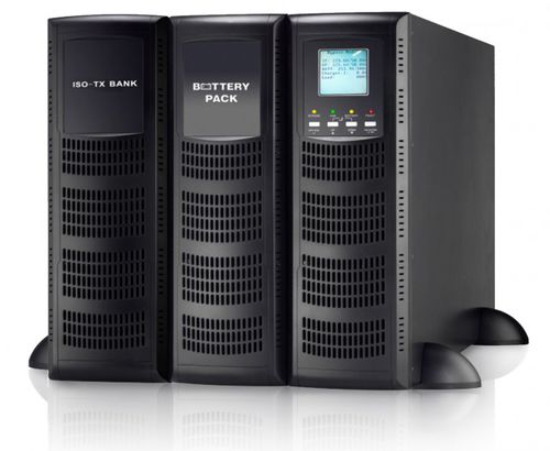 UPS a doppia conversione - Custos 9X+ 6k/10k - FSP Technology Inc. - monofase / con display LCD / Mode Eco