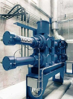 Pompa a pistone - KOCH MVT - KREBS ENGINEERS - per fanghi / industriale / per movimentazione