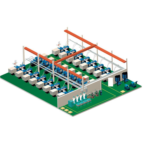 sistema di trasporto centralizzato - SANTSAI MACHINERY