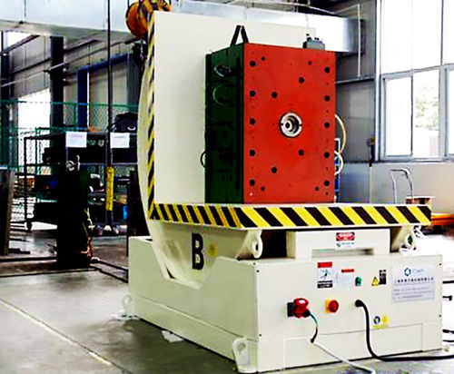 Rivoltatrice ribaltatrice per stampi - FZ/FMG-10 - SANTSAI MACHINERY - di posizionamento / elettrica / 90°