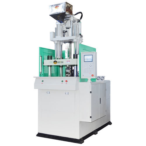 Pressa ad iniezione verticale - DV series - SANTSAI MACHINERY - idraulica / per PVC / per PP