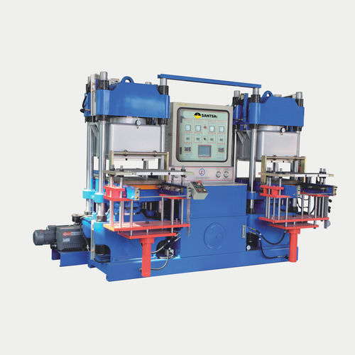 Macchina di stampaggio a compressione - VF - SANTSAI MACHINERY - plastica termoindurente / verticale / di elevata efficacia